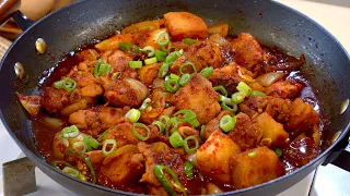 닭다리살로 만들면 이렇게 쉬워요! 밥 두 공기 순삭 닭볶음탕🔥