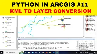 PYTHON IN ARC GIS Convert KML to Layer Arcpy Python Arcgis