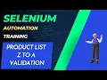 SELENIUM - TRAINING 6