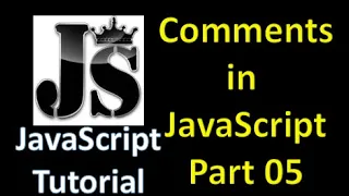 Comment in JavaScript JavaScript Tutorial in Hindi part 05