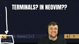 Neovim has it s own terminal