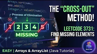 Find Missing Elements - LeetCode 3731 Java Step-by-Step