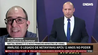 Michel Gherman falou à GloboNews sobre o legado de Netanyahu após 12 anos no poder em Israel