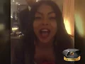 Taraji P Henson and Jussie Smollett attend Janet Jackson s State Of The World Tour