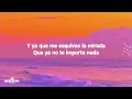 Sen Senra - Ya no te hago falta (Letra)