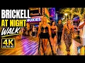 Brickell Comes Alive At Night Miami 4K Walk