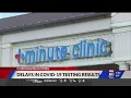 Delays in COVID-19 testing at Minute Clinics