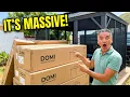 Domi Gazebo Unboxing The Biggest Backyard Upgrade Yet