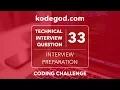Technical Interview Question 33 Can you solve it Technical Interview Preparation