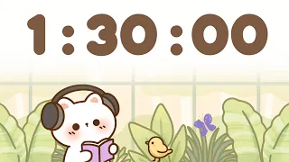 90 Minute Timer 1 hour 30 minute Study Timer for Classroom Focus