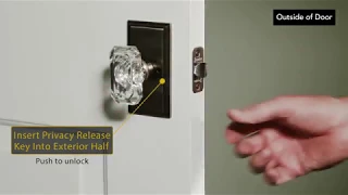 Installation Instructions for Grandeur Hardware Short Plate and Rosettes