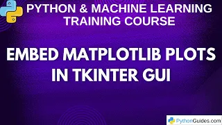 How to Embed Matplotlib Plots in Tkinter GUI Step-by-Step Tutorial
