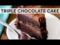 Triple Chocolate Cake Sally s Baking