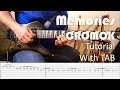 Download Lagu CROMOK - Memories - Guitar Intro \u0026 Solo Tutorial with TAB