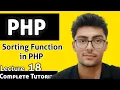 PHP Array Sorting Function Tutorial in Hindi PHP Array Function
