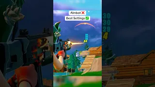 Best Aimbot Settings To Hit Every Shot In Fortnite PS5 PS4 XBOX PC SWITCH 