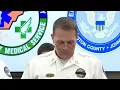 Washington City EMS hold press conference on line of duty death