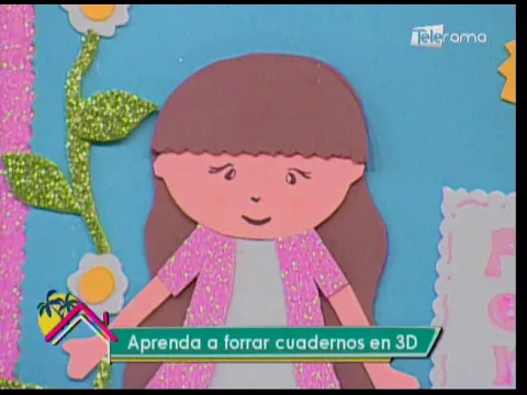 Aprenda a forrar cuadernos en 3D