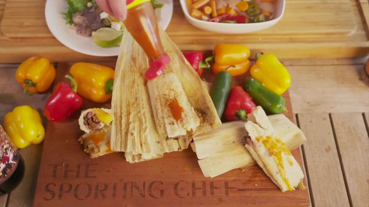 Tamale Time on The Sporting Chef TV show
