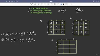 9 8 Student Challenge Matrix Multiplication Abdul Bari Java Course