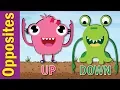 Opposites Song for Kids Fun Kids English