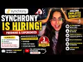 Synchrony Hiring 2026 Complete Interview Process Freshers Experienced Apply Now