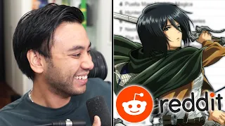 Gigguk REACTS to Reddit s Top 100 Anime