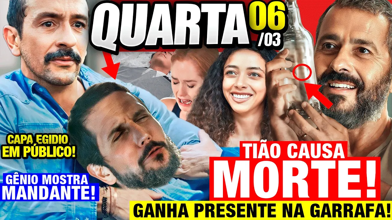 RENASCER - Capítulo de hoje 06/03 QUARTA - Resumo Completo da Novela Renascer Hoje 06/03/24