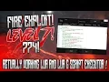 OMFG FIRE ROBLOX 774 LEVEL 7 LUA AND LUA C SCRIPT EXECUTOR NOT CLICKBAIT