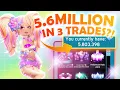How I Turned a RISKY TRADE Into 5 6 MILLION PROFIT in Royale High