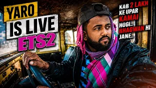 🚛 2 LAKH+ KAMAI?! 😱 ETS2 LIVE | Bhagwan Hi Jane 😂🔥#shorts