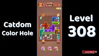 Catdom Color Hole Level 308 Screenshot