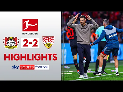 Download MP3 SCENES! Leverkusen score 96th minute equaliser 🤯 | Leverkusen 2-2 Stuttgart | Bundesliga Highlights
