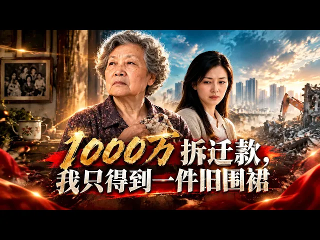 1000万拆迁款，我只得到一件旧围裙