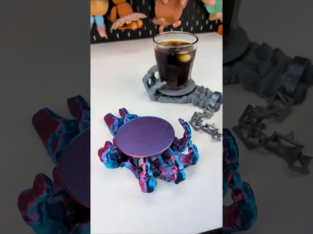 Skeleton Hand: Halloween Self-Adjusting Coaster video thumbnail