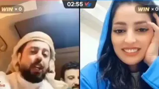 كوميدي مضحك دودي بنت السعوديه على ملك الشيلات ابو حنظلة السوداني يغني لها وهي تلعب معه 