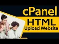 How To Upload Website Files In Cpanel - HTML Website 2024