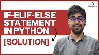 SOLUTION IF-ELIF-ELSE statement in Python Class 20 Python Core Advance Course