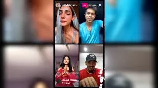 kat vyomesh trevon aarushi live on instagram mtv splitsvilla 13