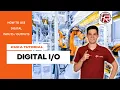 KUKA Digital Inputs Outputs using digital signals explained