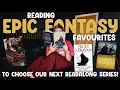 Reading 4 Popular Epic Fantasy Books to Choose Our Next Readalong Series