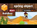 0041 how to create spring object in buildbox 2