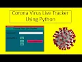 Coronavirus Live Tracker and Notifier using Python