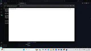 Blank Window Generated Using Pure C Programming Win32