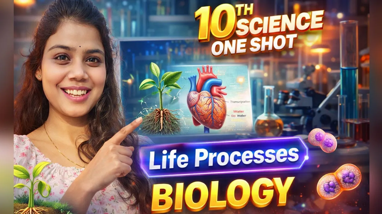 CH 05 | 10th Life Process | One Shot Revision | By Shivangi Gupta
