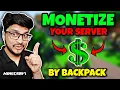 How To Earn Money From Minecraft Server Using Backpack Plugin Aternos Minepacks Plugin Tutorial