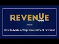 Department of Revenue - How to Make a Wage Garnishment Payment