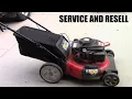 Quick flip 21 Huskee push mower service and resell