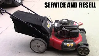Quick flip 21 Huskee push mower service and resell
