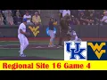 Kentucky vs West Virginia Baseball Highlights 2026 NCAA Regional Site 16 Game 4